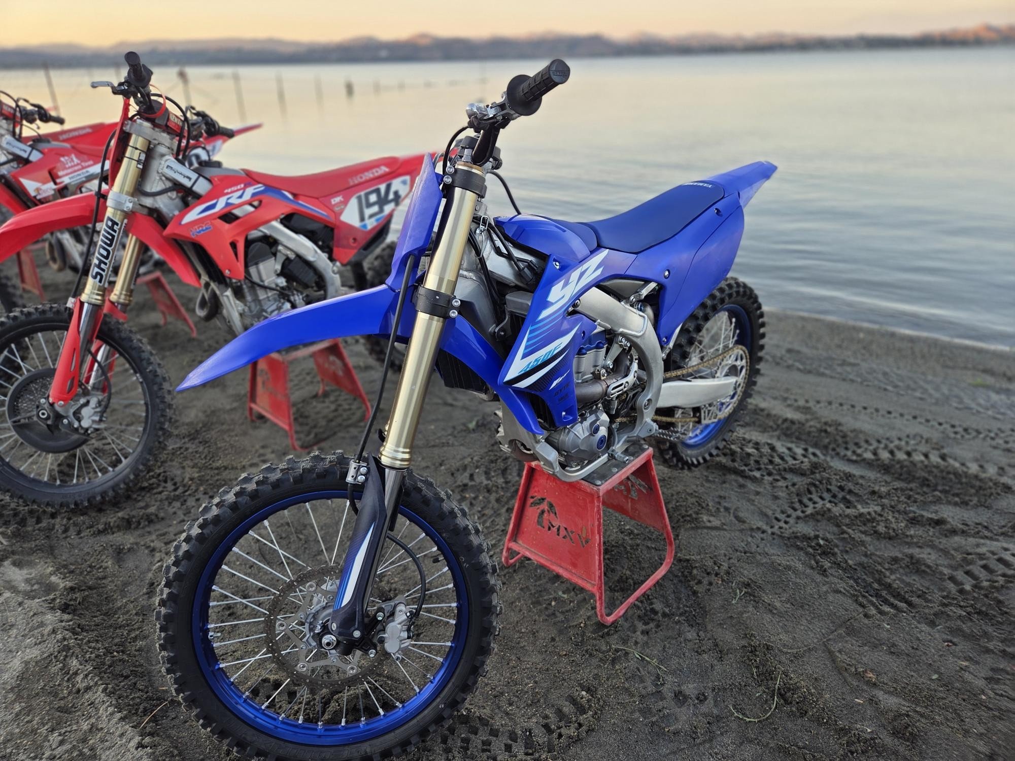 Action photo from an MX Vacations Southern California motocross trip 26