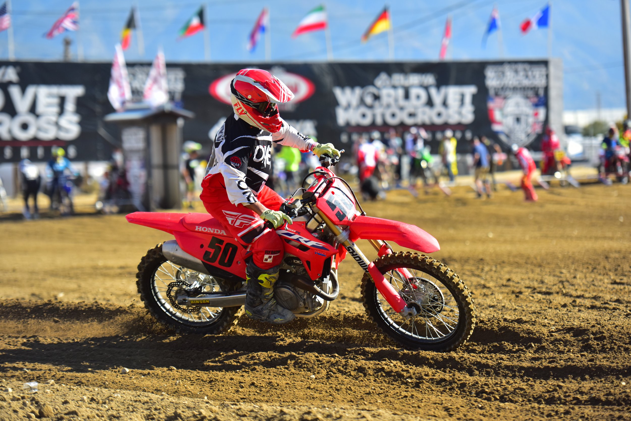 Pits photo from an MX Vacations Southern California motocross trip 21