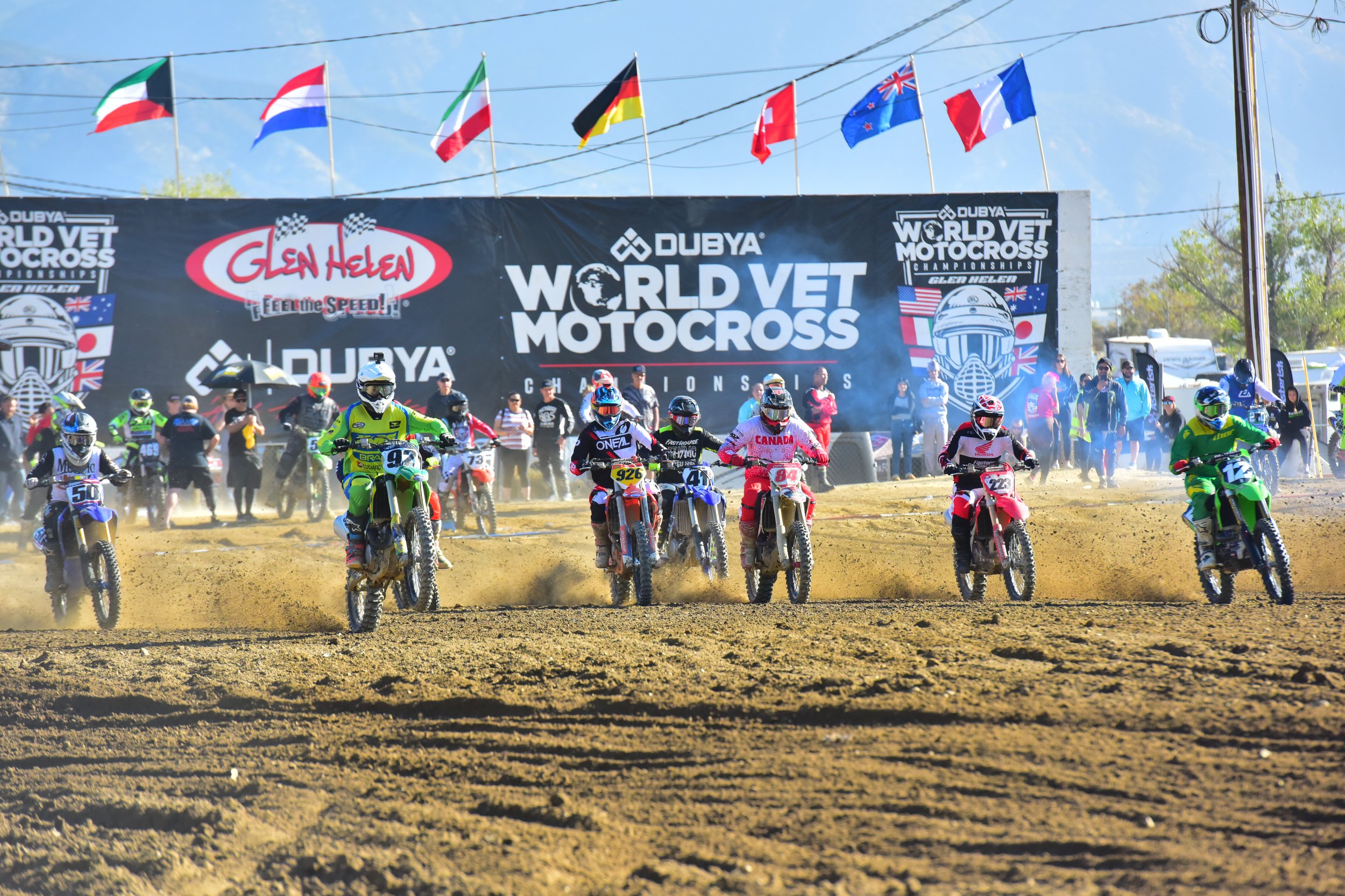 Action photo from an MX Vacations Southern California motocross trip 43