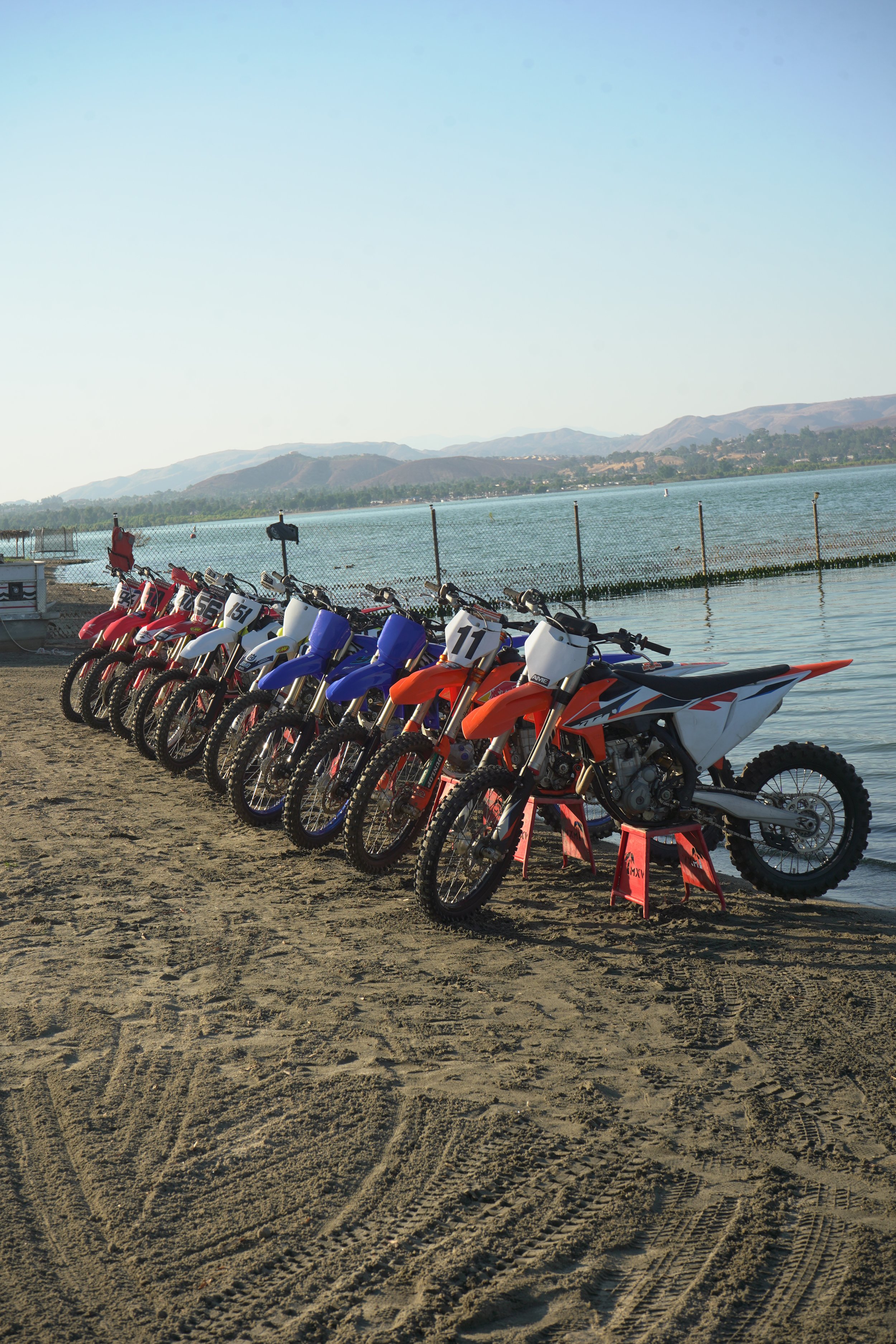 International rider enjoying a California motocross vacation